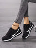 2025 Autumn Women Retro Round Toe Lace-Up Soft Bottom Comfortable Casual Breathable Sneakers, Versatile For Daily Running, Sports Mix Color Shoes, Summer
