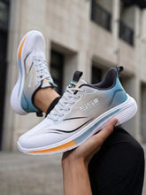 Load image into Gallery viewer, Breathable Knit Running Sneakers, Lightweight Non-Slip Lace-Up Sports Shoes For Daily &amp; Workout