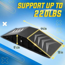 Load image into Gallery viewer, Yes4all Single - Piece Skateboard Ramp, Bike Ramp, Skate Ramp - Design for Beginners, More Durable, Safe, Capacity 220 lb