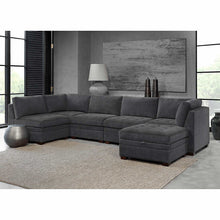 Load image into Gallery viewer, Thomasville Tisdale Fabric Sectional with Storage Ottoman