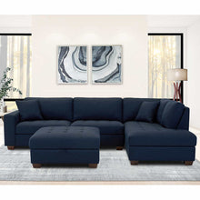 Load image into Gallery viewer, Thomasville Tisdale Fabric Sectional with Storage Ottoman