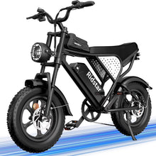 Load image into Gallery viewer, 1500W MTB Electric Bicycle 48V 20ah Removable Battery E - Bike，electric Bike for Adults 20" Fat Tire Electric Motorcycle, Shimano 7 Speed Full Suspension Mountain Bike UL2849